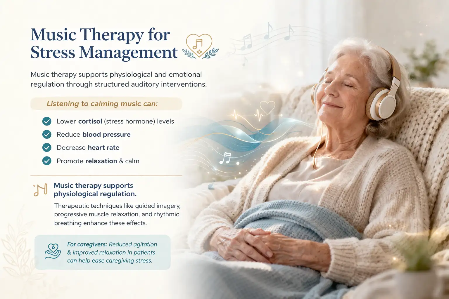 Music Therapy for Aging Adults in Caregiving