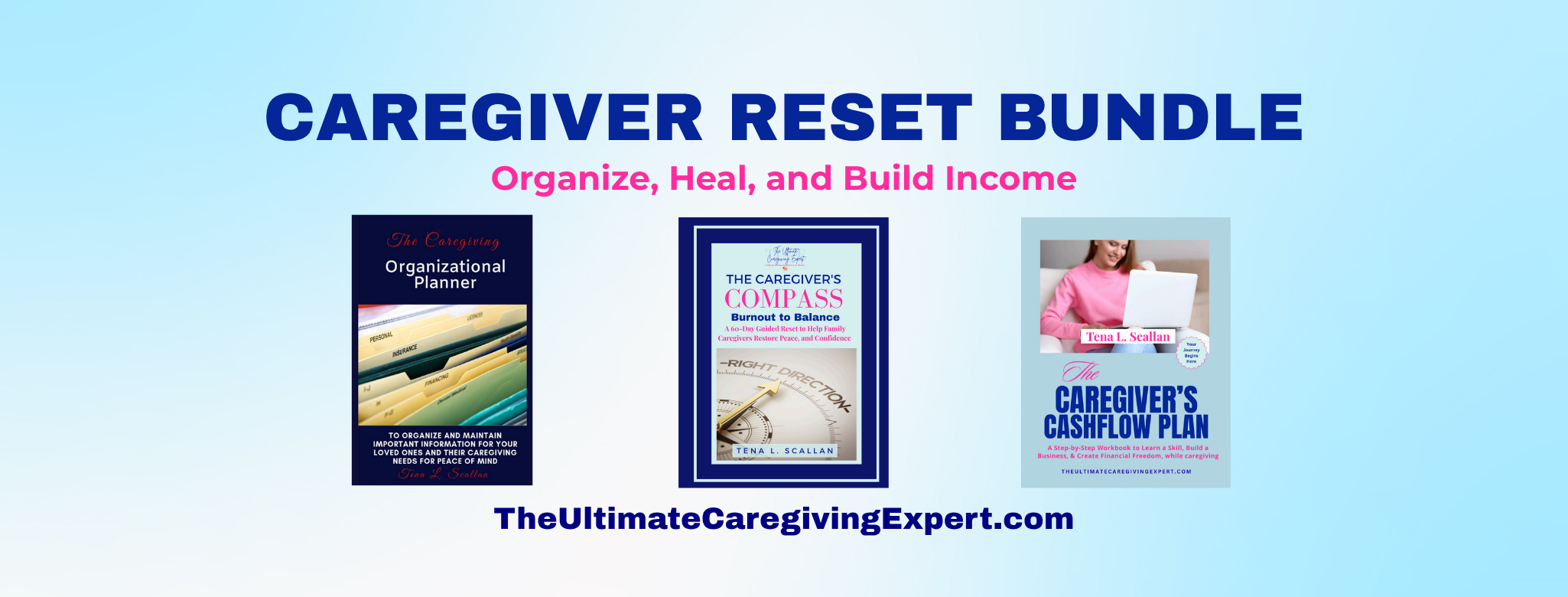 3-in-1 Digital Bundle for Overwhelmed Family Caregivers