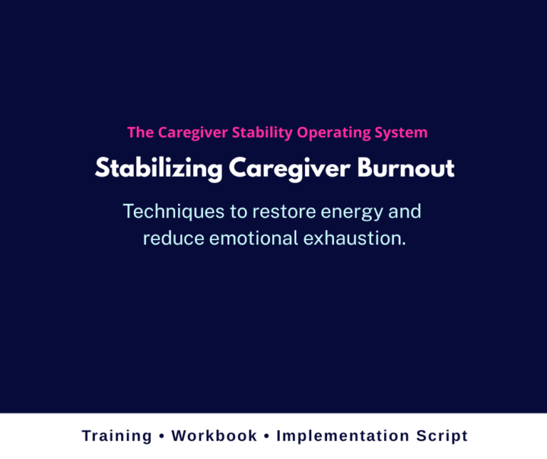 Caregiver Burnout Prevention