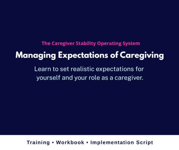 Managing Expectations
