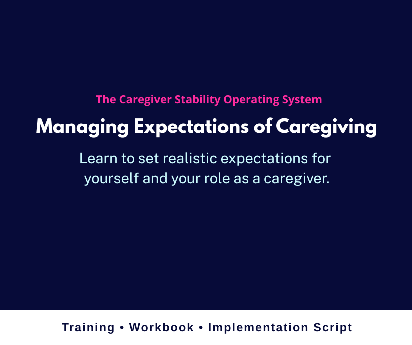 Managing Expectations