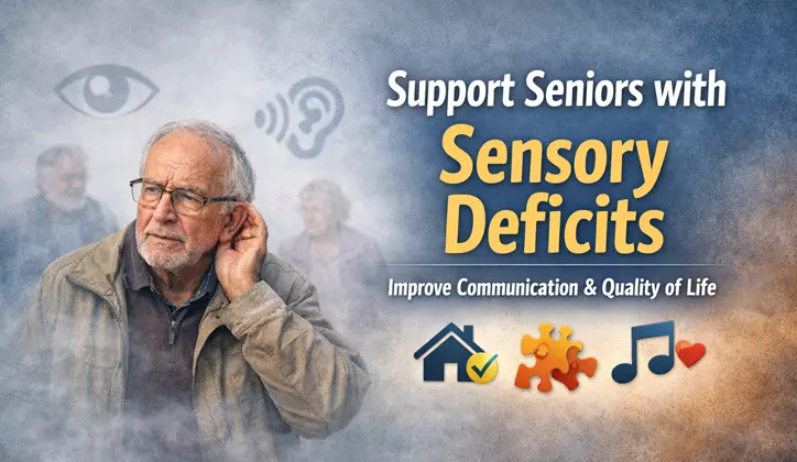 Support Seniors with Sensory Deficits – Practical Guide