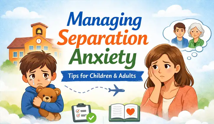 How to Manage Separation Anxiety in Children and Adults
