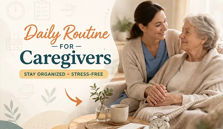 Daily Routine for Caregivers: A Guide to Creating an Effective and Stress-Free Routine for Caring for a Loved One