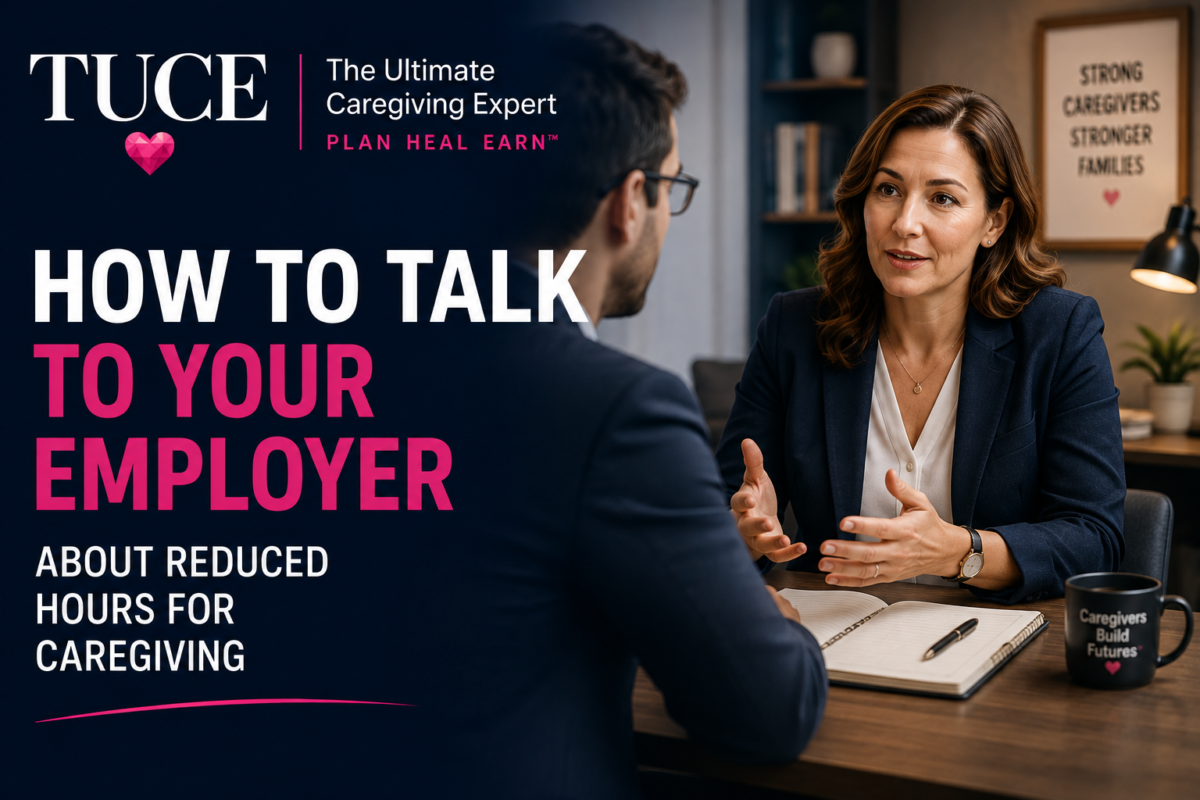 Talk to employer about caregiving hours