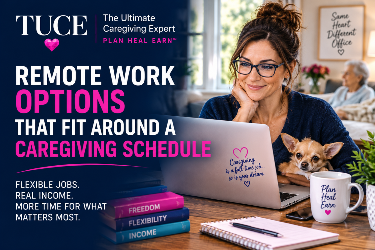 Remote work for caregivers